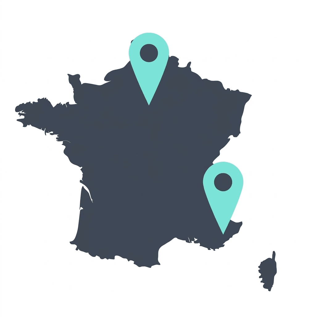 Implantations 99Bis : Paris et Nice